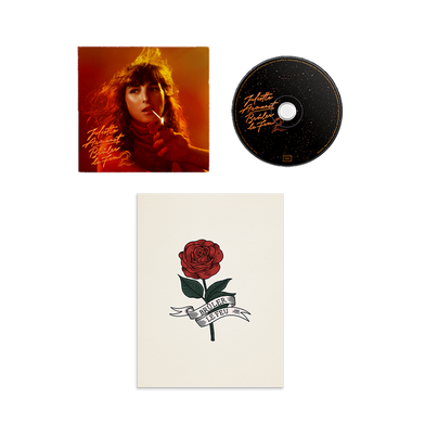 BRÛLER LE FEU 2 (CD OU VINYLE) + LITHOGRAPHIE "ROSE" DÉDICACÉE